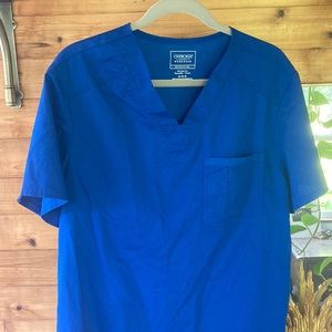 Cherokee Workwear Revolution Men's 1-Pocket STRETCH V-Neck Scrub Top